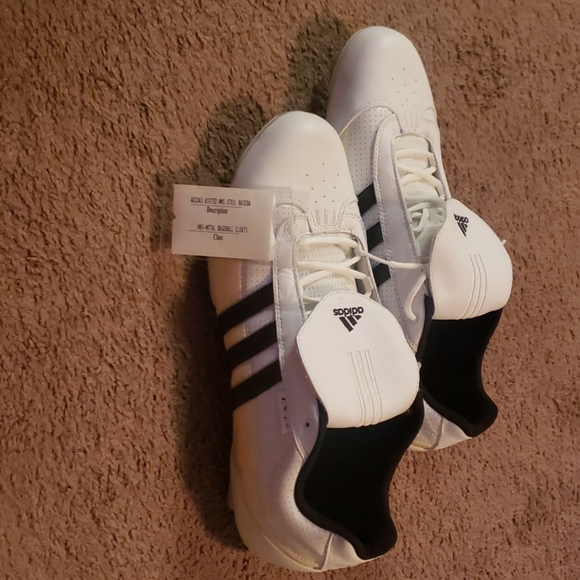 Adidas Mens steel Baseball Cletes - Picture 1 of 4
